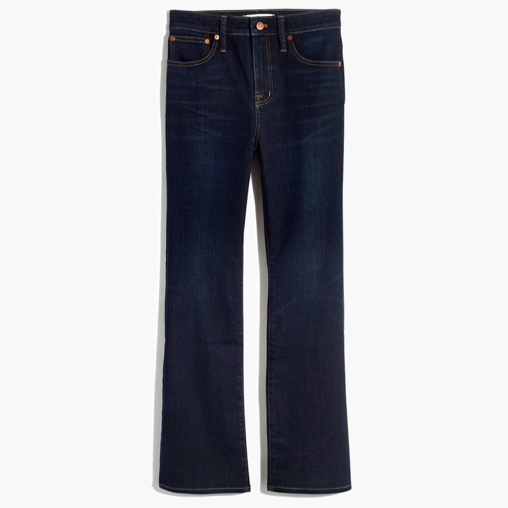 MADEWELL Dark Wash ‘Curvy Cali Demi Boot’ Jeans - Larkspur Wash Women’s Size 30T
